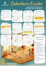 Calendario escolar 2025-2026